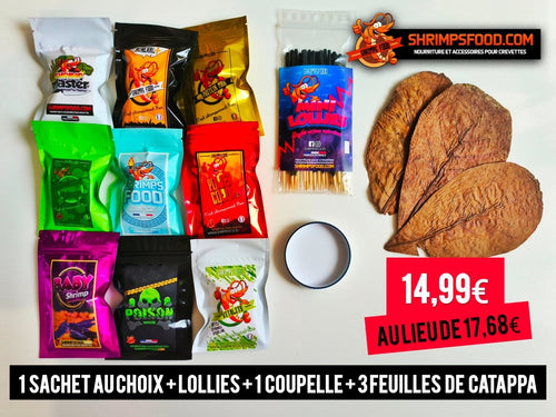 lollies pour crevettes aquarium shrimpsfood nourriture pour crevettes